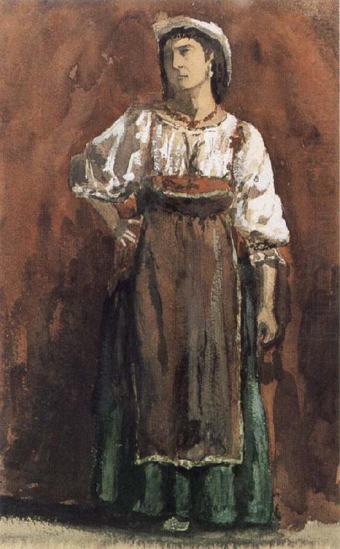 Italian Woman, William Stott of Oldham